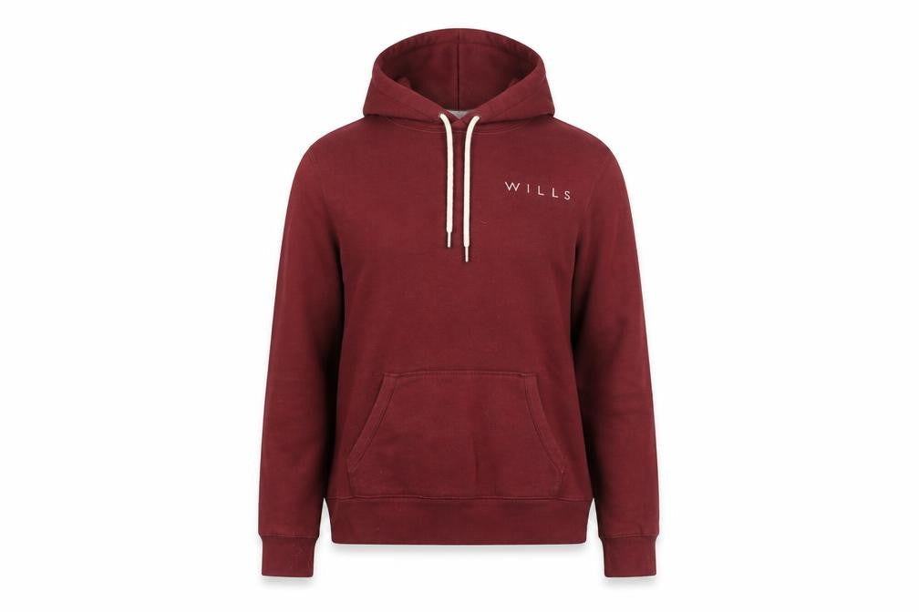 Jack Wills Womens Red Hoodie UK 12 Pullover Cotton Blend Casual