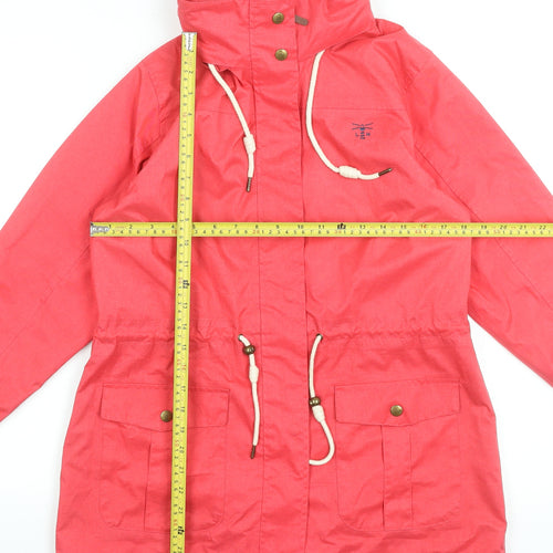 Lighthouse Women’s Pink Fearne Water Resistant Anorak Jacket Size 12