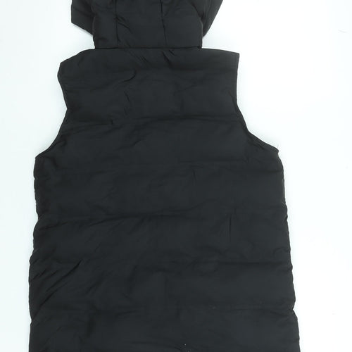 Dunnes Stores Women Black S Hooded Puffer Waistcoat