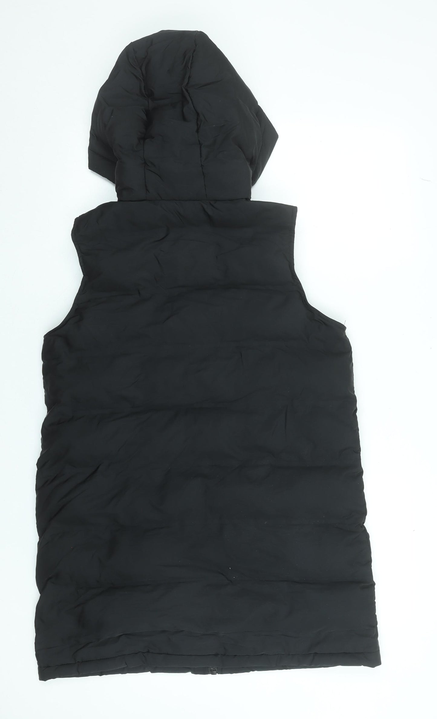 Dunnes Stores Women Black S Hooded Puffer Waistcoat