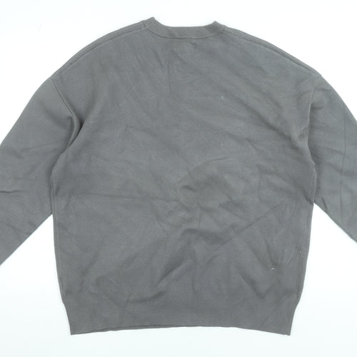 Urban Revivo Womens Grey Bunny Animal Knit Pullover Jumper Size 16