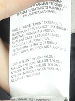 SoulCal & Co Boys Black Hooded Puffer Jacket 7-8 Years Quilted Zip Coat