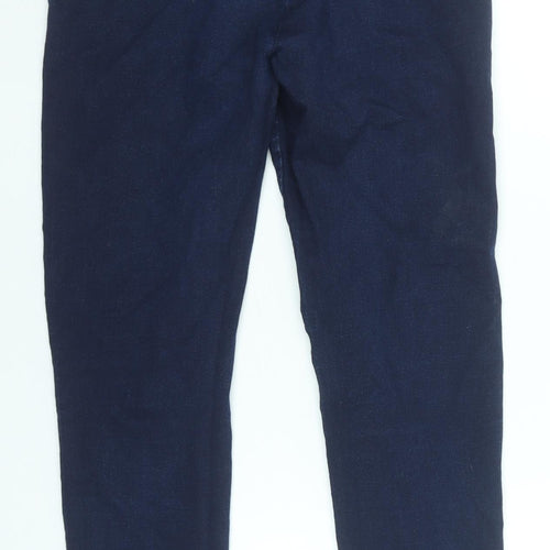 Savida Women’s Blue Slim Fit Jegging Jeans Size 12 Zip Detail