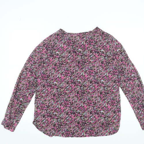 Vero Moda Women’s Multicoloured Tunic Blouse Size M Long Sleeve
