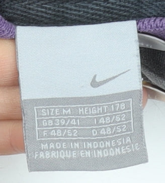 Nike Women’s Grey Hooded Pullover Sweatshirt M 80/20 Cotton Blend