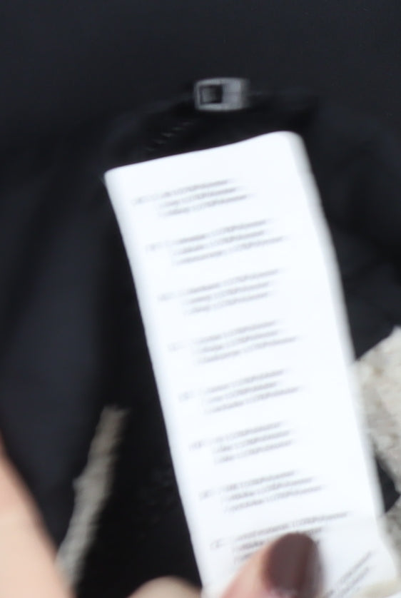 SoulCal & Co Boys Black Hooded Puffer Jacket 13 Years Winter Coat