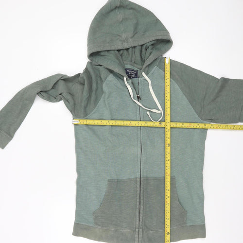Abercrombie & Fitch Men’s Green Full Zip Hoodie XS