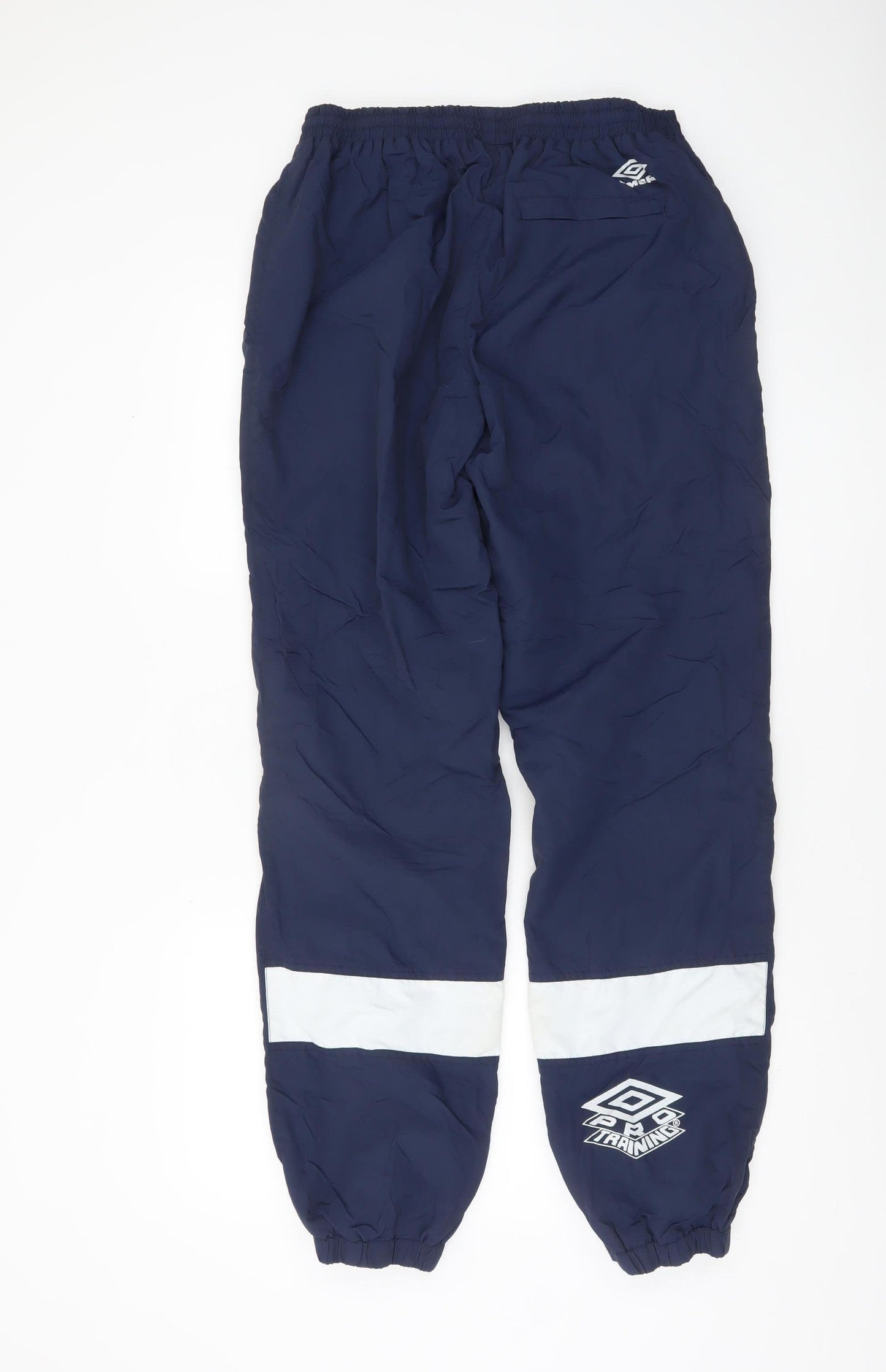 Umbro Men's Blue Ireland Football Sweatpants L Lightweight Nylon