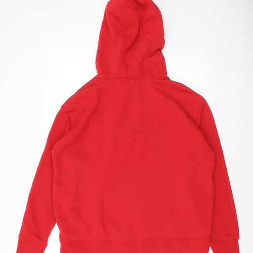 Disney Mickey Mouse Red Men's Pullover Hoodie Size M