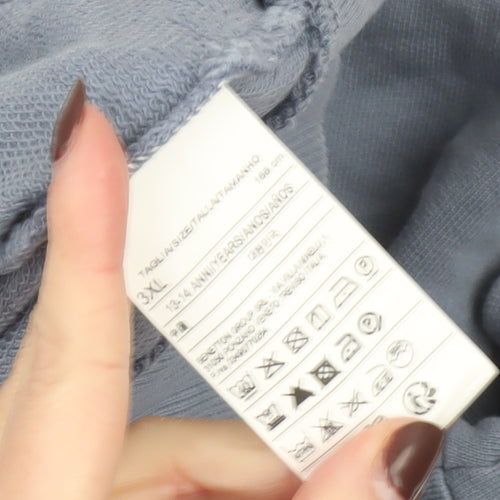 United Colors of Benetton Boys Blue Zip Track Jacket 13-14 Years