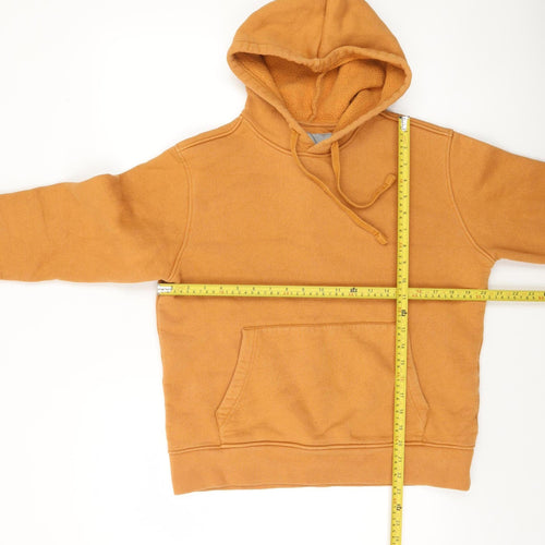 Organic Basics Women’s Brown Pullover Hoodie Size S Organic Cotton