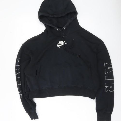 Nike Air Women's Black Medium Pullover Hoodie Sweatshirt