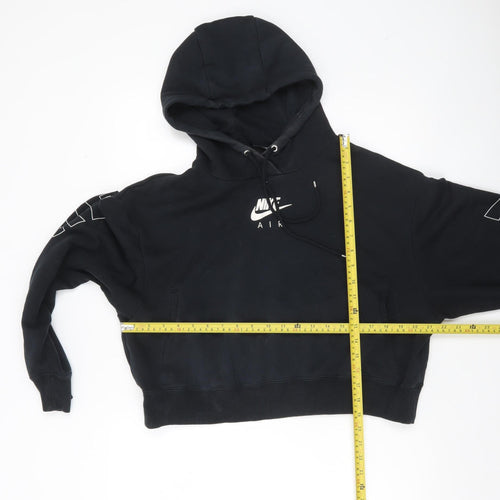 Nike Air Women's Black Medium Pullover Hoodie Sweatshirt