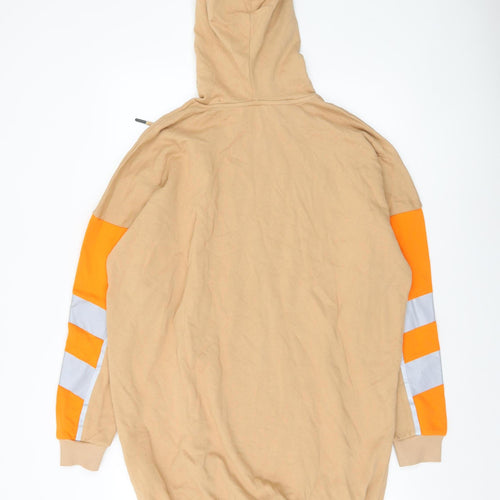 ASOS Women’s Beige Hoodie UK 10 Reflective Sleeve Pullover