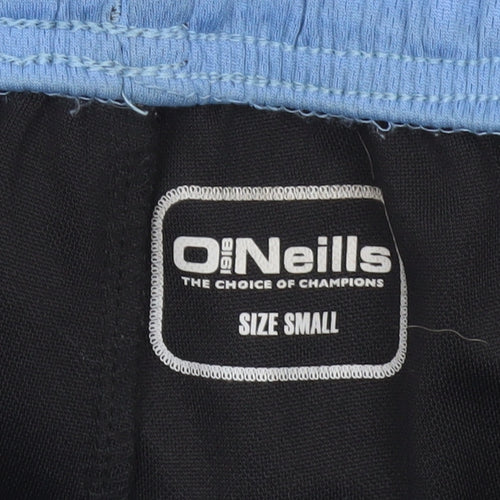 O’Neills Men’s Black Jogger Track Pants Size Small Polyester Tapered Fit