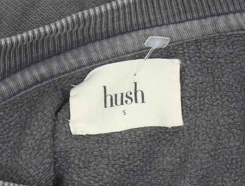 Hush Women’s Grey Eagle Graphic Cotton Pullover Sweatshirt Size S