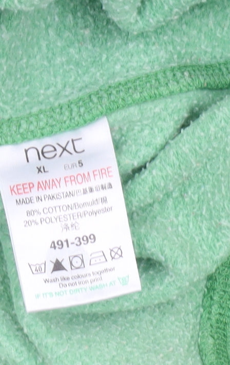 Next Men's Green XL Pullover Hoodie Reaper’s Alley Graphic Print