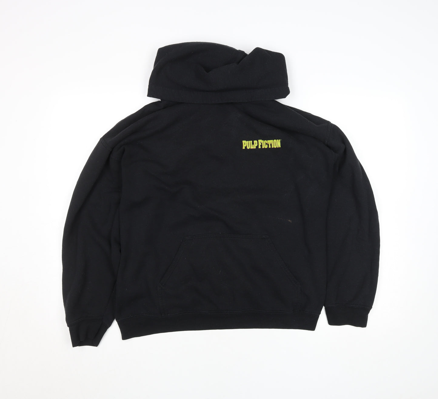 Pulp Fiction Black Hoodie Small Women Unisex Miramax Graphic Print