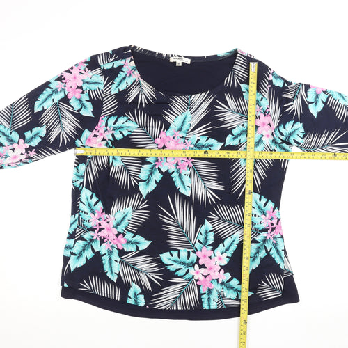 Gerard Women’s Multicoloured Floral 3/4 Sleeve Tunic Top Size 16