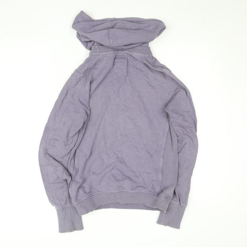 Superdry Women's Purple Hoodie M 100% Cotton Pullover