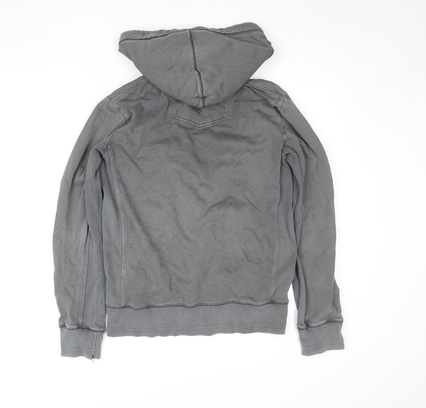FatFace Men's Grey Full Zip Hoodie Size S Regular Fit
