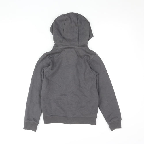 McKenzie Boys Grey Full Zip Hoodie 9-10 Years Hooded Fleece Sweatshirt