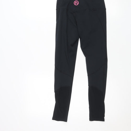 O’Neills Women’s Black Leggings Size 10 Compression Stretch Activewear