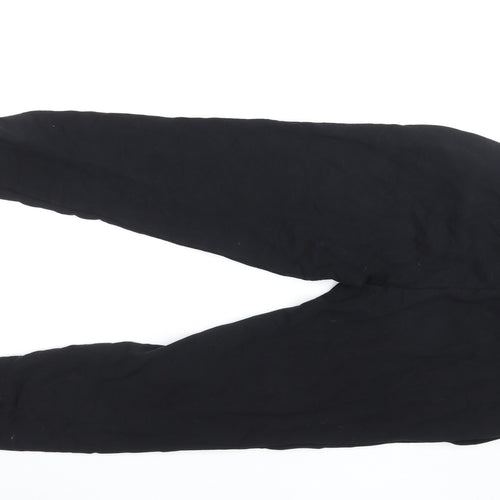 MANA Men's Black Regular Fit Jogger Trousers Size S