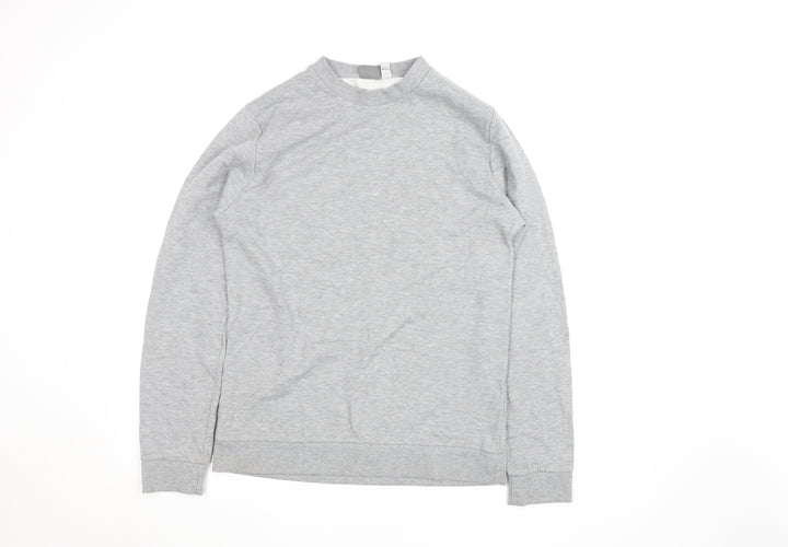 ASOS Women Grey M Crew Neck Pullover Sweatshirt