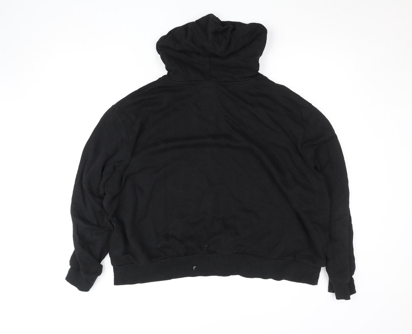 H&M Divided Men’s Black Pullover Hoodie Size M Regular Fit