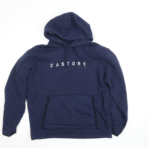 Castore Navy Blue XL Women's Pullover Hoodie Sweatshirt