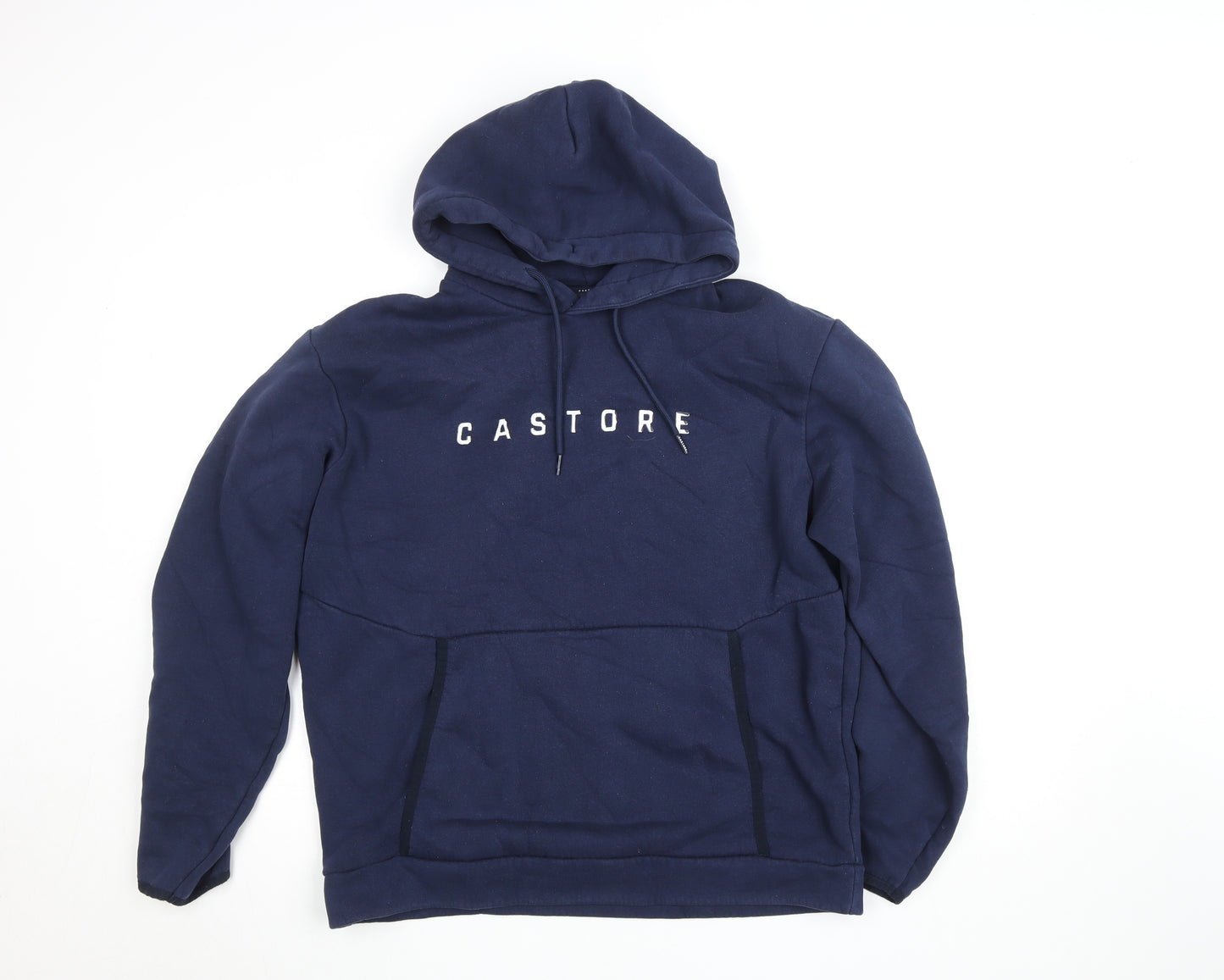 Castore Navy Blue XL Women's Pullover Hoodie Sweatshirt