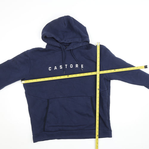 Castore Navy Blue XL Women's Pullover Hoodie Sweatshirt