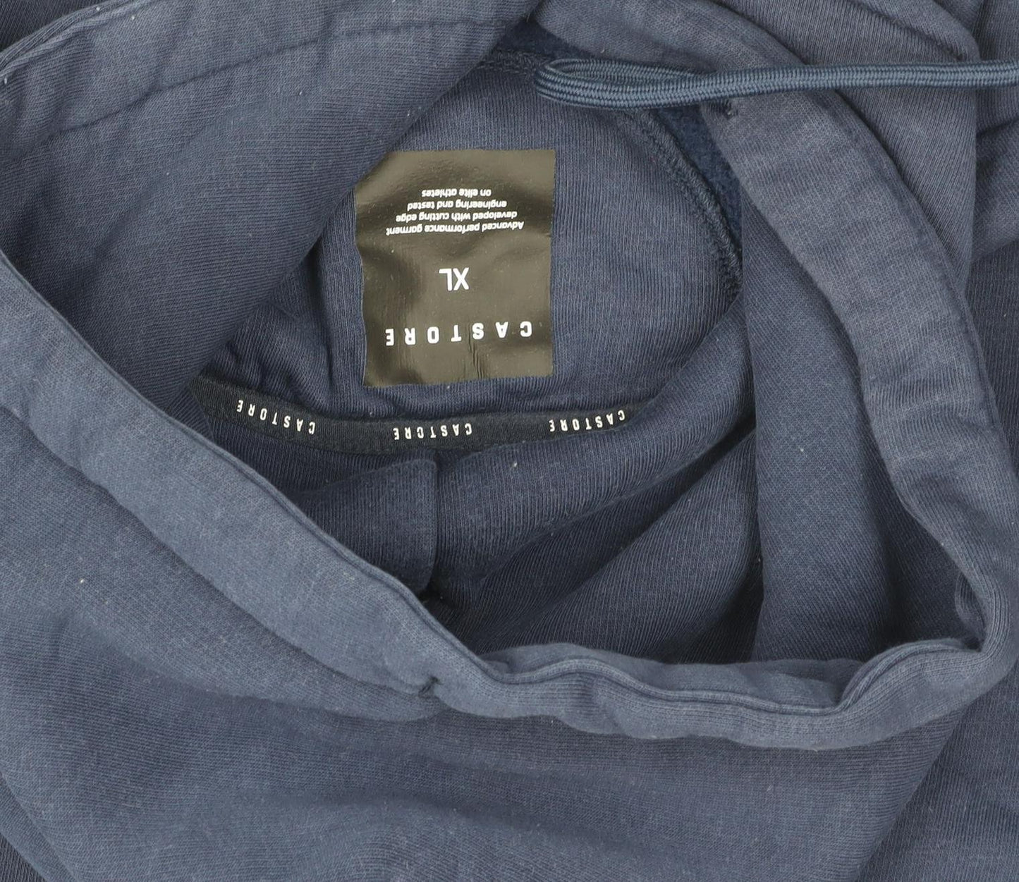 Castore Navy Blue XL Women's Pullover Hoodie Sweatshirt