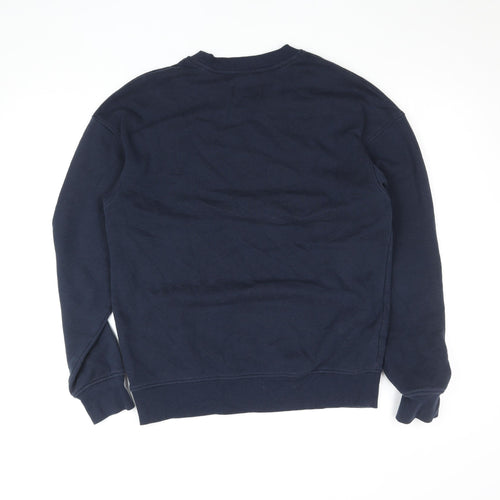 Jack & Jones Navy Originals Crew Neck Sweatshirt Men’s L Cotton Blend