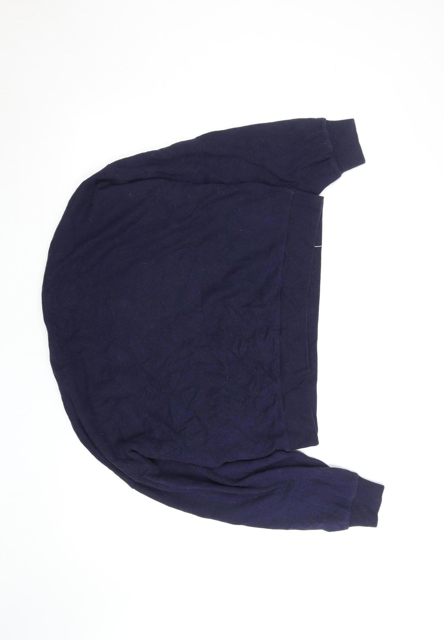 GAP Womens Navy Blue Pullover Sweatshirt Size S Crew Neck Classic Fit