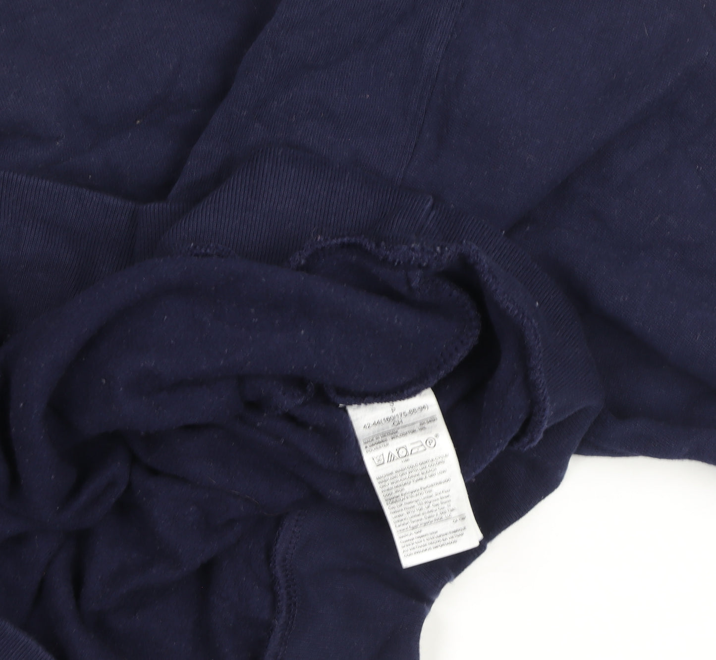 GAP Womens Navy Blue Pullover Sweatshirt Size S Crew Neck Classic Fit