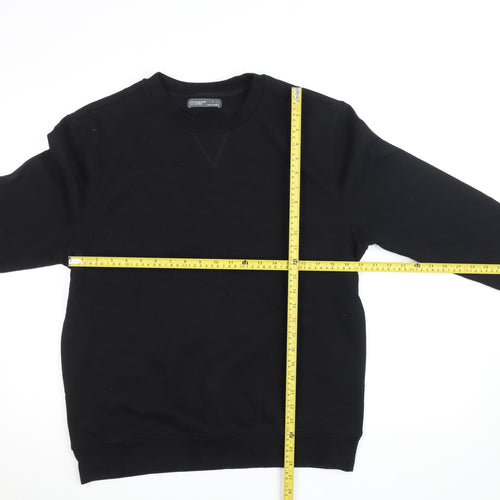 Primark Cares Women's Black L Pullover Sweatshirt Cotton Blend