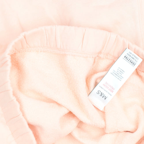 Marks and Spencer Girls Pink Graphic Pullover Sweatshirt 9-10 Years