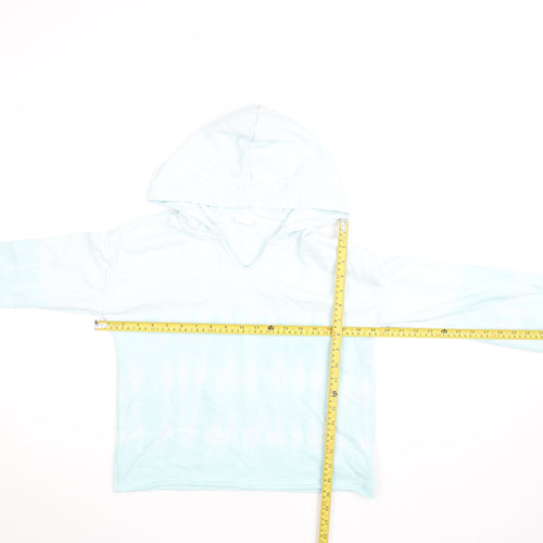 GAP Kids Girls Blue Pullover Hoodie XL (12-13 Years) Cotton Blend