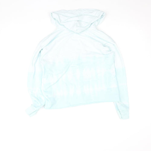 GAP Kids Girls Blue Pullover Hoodie XL (12-13 Years) Cotton Blend