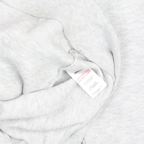 Easy Men's Grey Small Pullover Crew Neck Sweatshirt