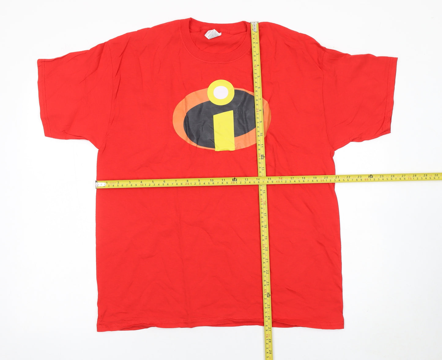 Fruit of the Loom Men’s Red The Incredibles Cotton T-Shirt L