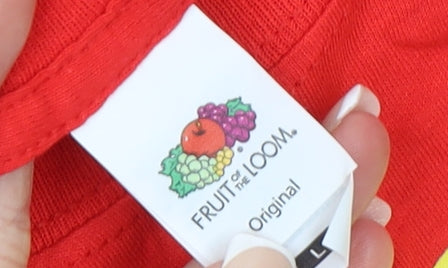 Fruit of the Loom Men’s Red The Incredibles Cotton T-Shirt L