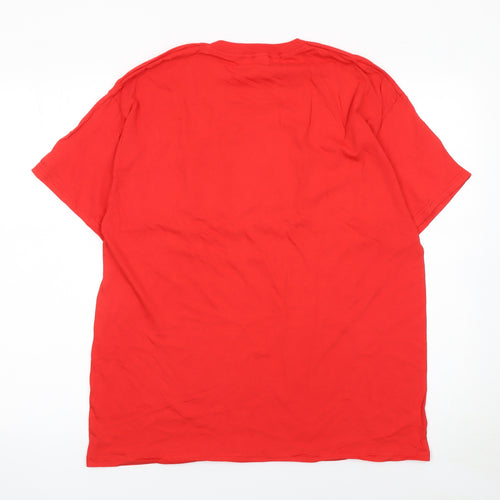 Fruit of the Loom Men’s Red The Incredibles Graphic T-Shirt L