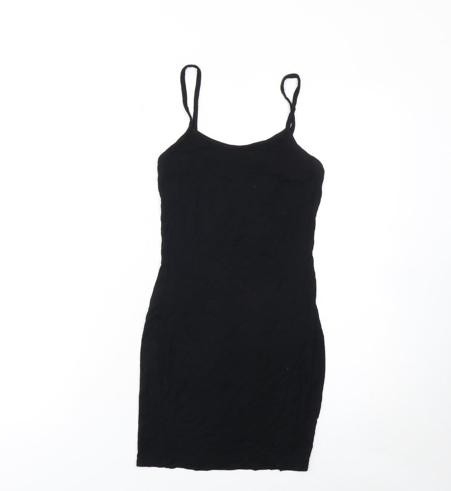 PrettyLittleThing Women’s Black Bodycon Short Dress Size 6