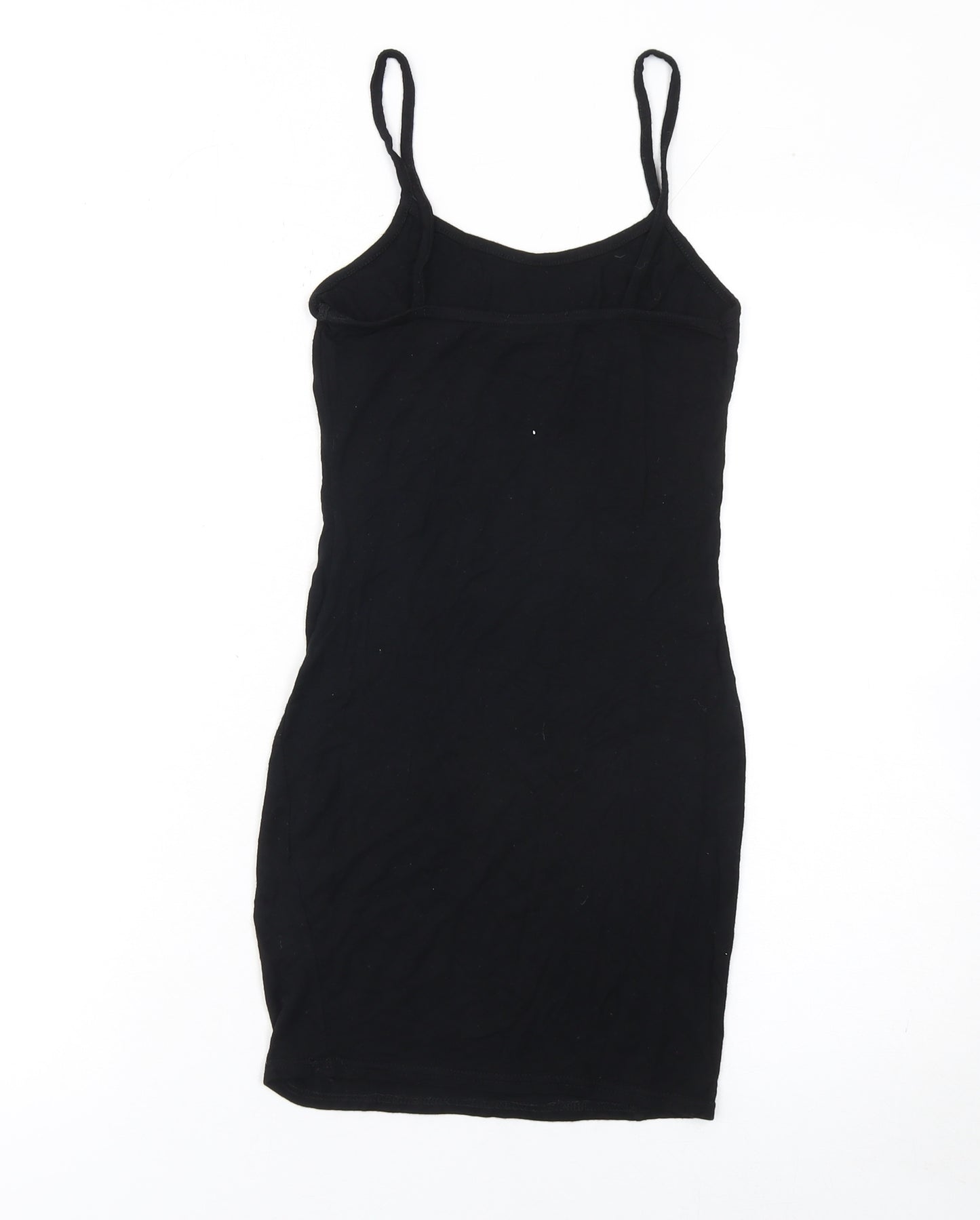 PrettyLittleThing Women’s Black Bodycon Short Dress Size 6