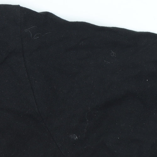 Primark Boys Black Graphic 'Legend' T-Shirt 10-11 Years Cotton Casual Top