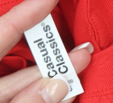 Casual Classics Boys Red Red Nose Day Graphic Cotton T-Shirt 6-7 Years