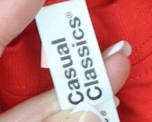 Casual Classics Boys Red 12-13 Years Red Nose Day Graphic Cotton T-Shirt